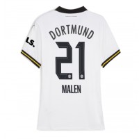 Borussia Dortmund Donyell Malen #21 Tredjeställ Dam 2024-25 Kortärmad